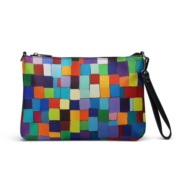 Chroma Grid Crossbody: Colorful Mosaic Bag product image (1)