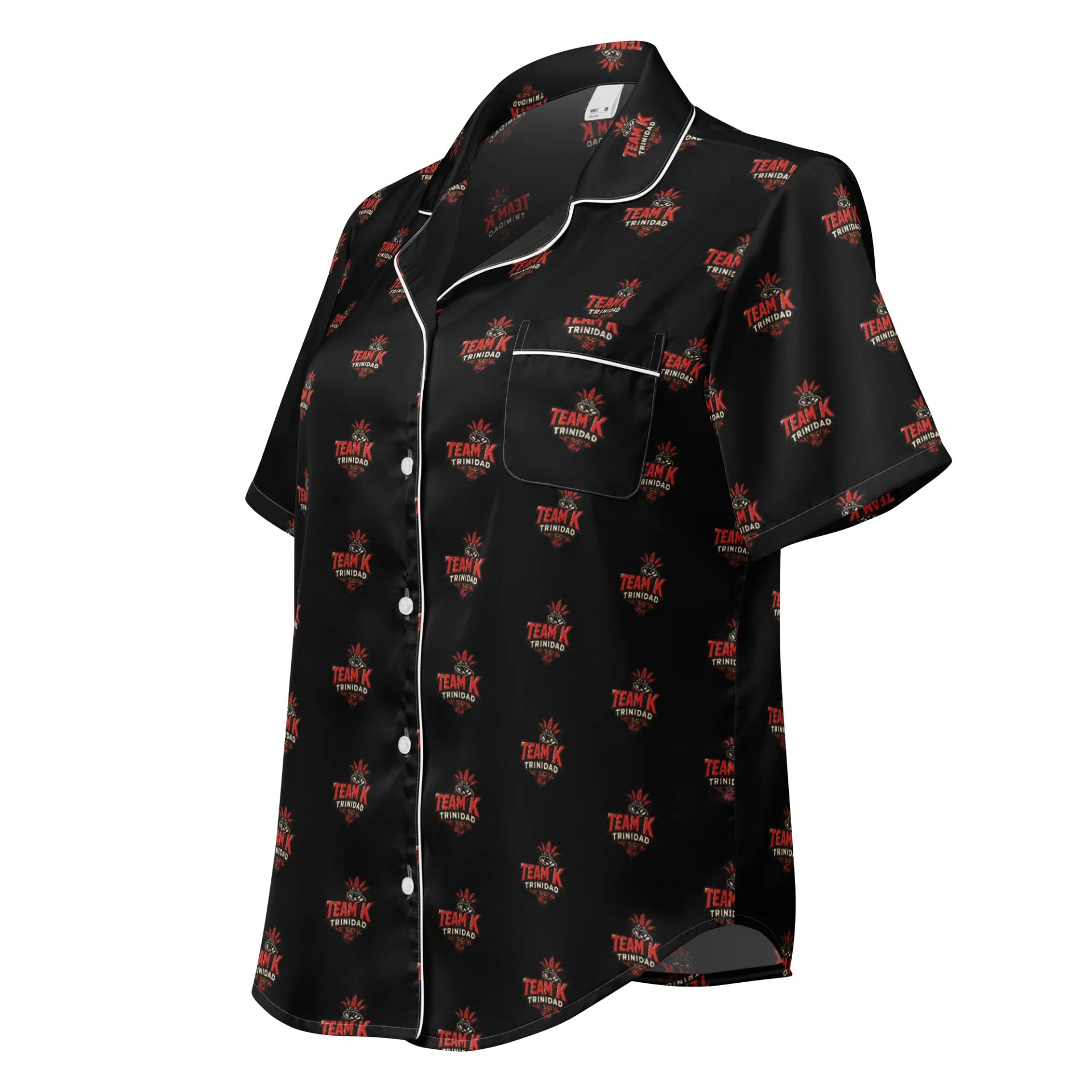 TEAM K TRINIDAD Women's Short Sleeve Pajama Top product image (1)