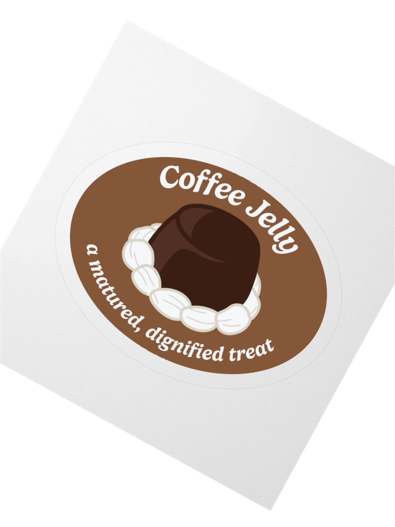 Coffee Jelly - Kiss Cut Sticker product image (2)