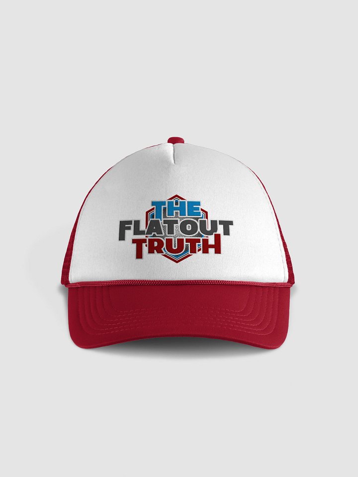 TFOT Foam Red Hex Snapback Trucker Hat product image (2)