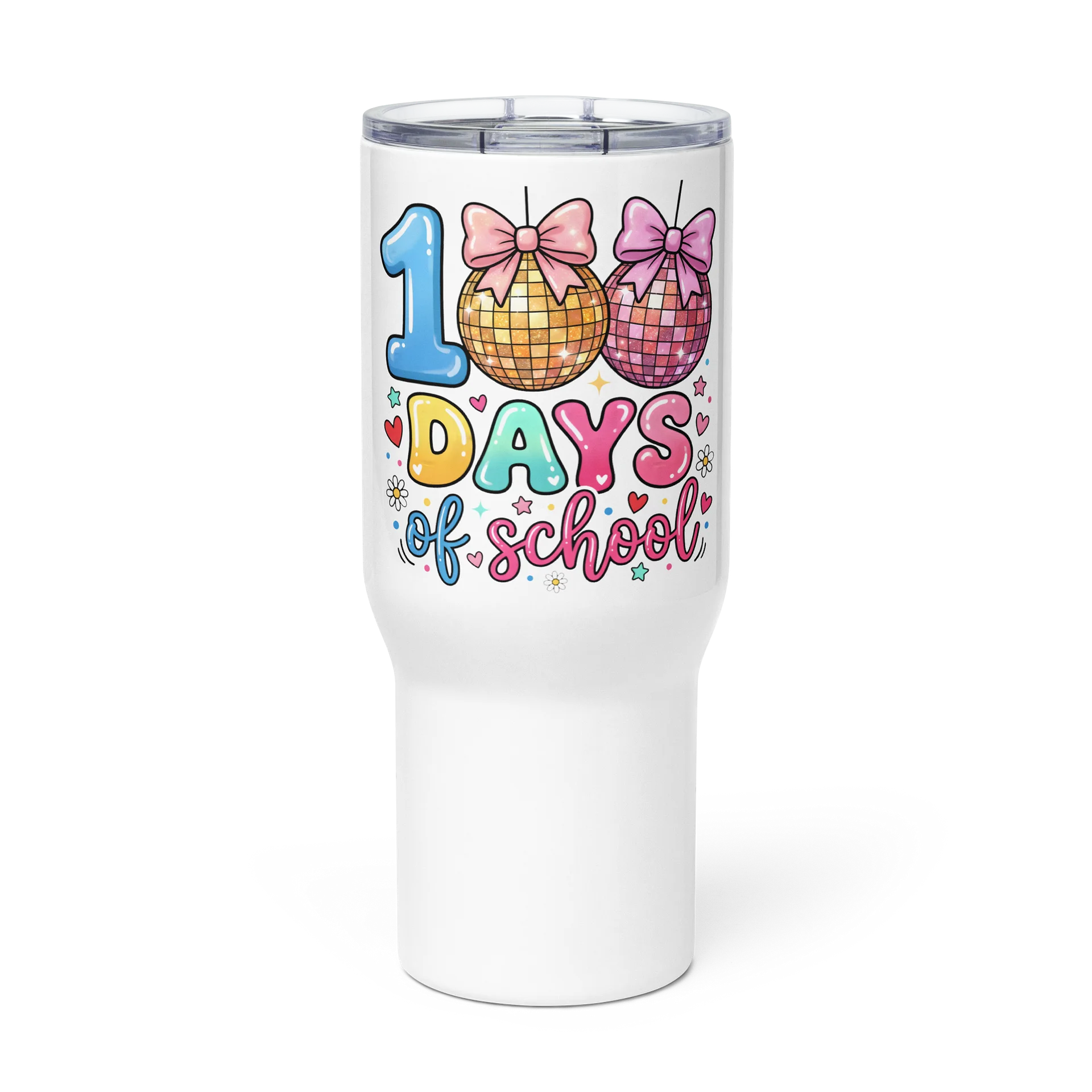 100 Days of School Celebration Travel Mug product image (1)