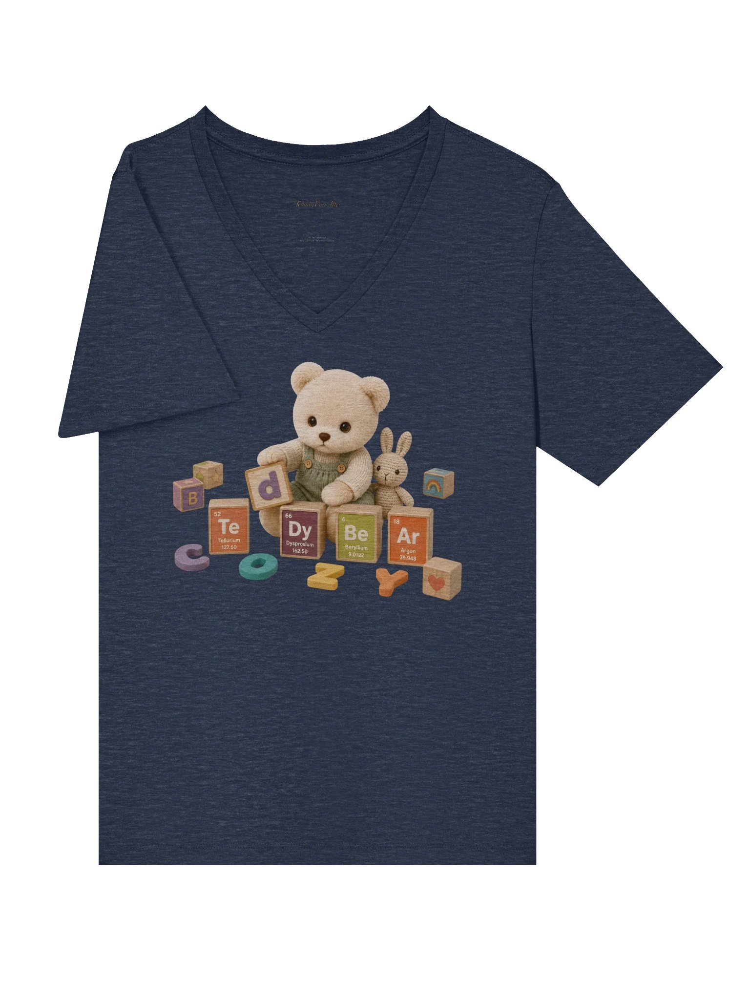 Periodic Table of Cozy™ Women’s Relaxed V-Neck T-Shirt product image (25)
