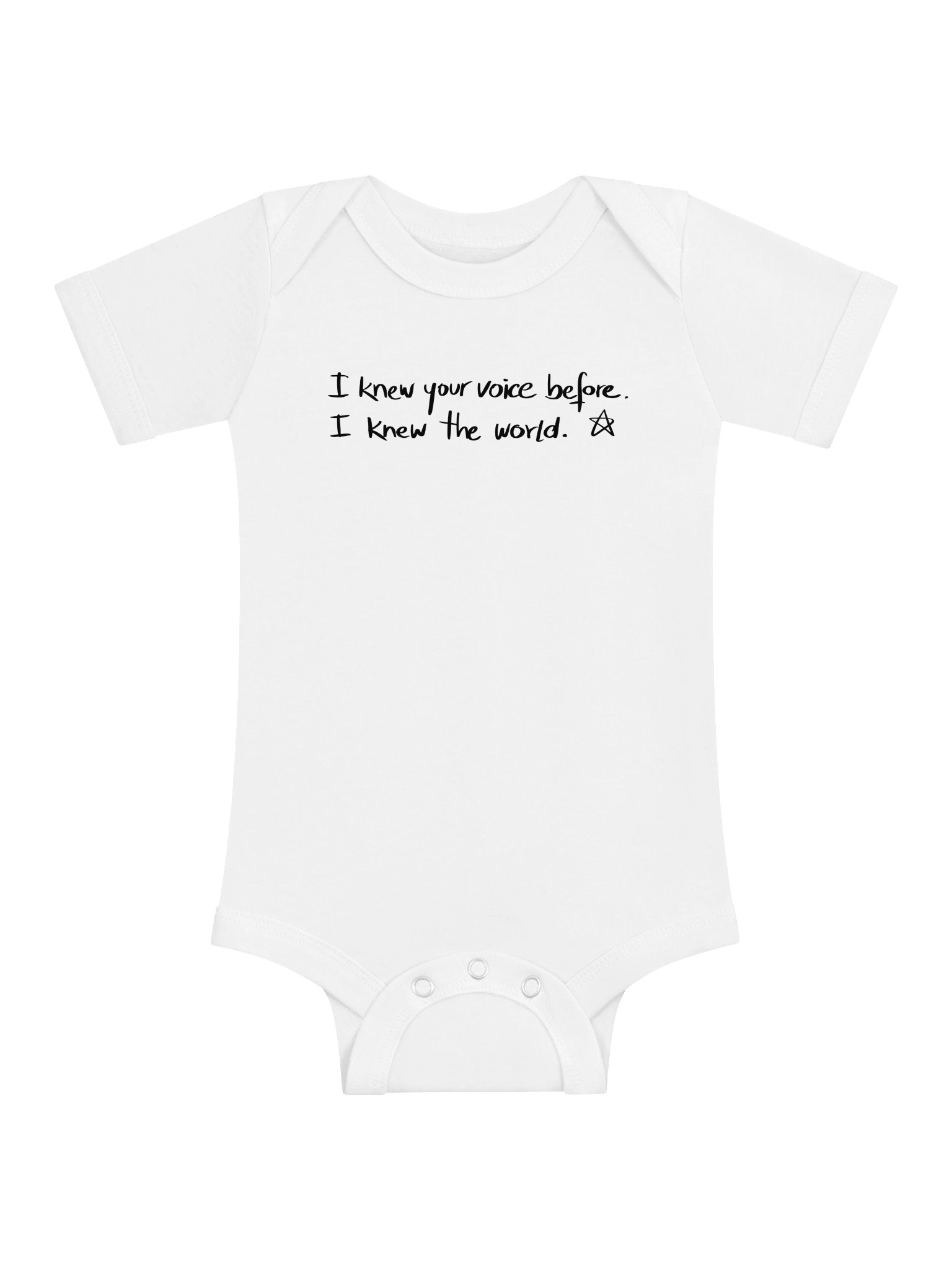 Meaningful Baby Bodysuit Handwritten Quote Newborn Gift Baby Shower Gift Coming Home Outfit Sentimental Baby Onesie product image (1)