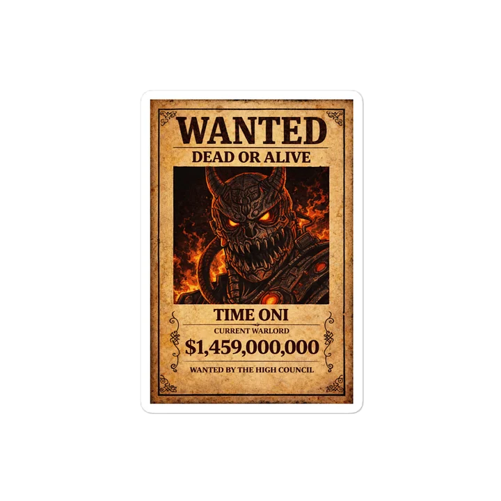 Time Oni Sticker product image (2)