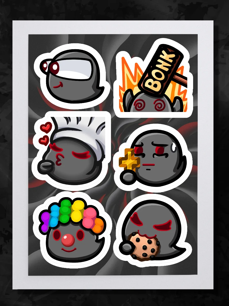 Emote Sticker Sheet 5 product image (4)