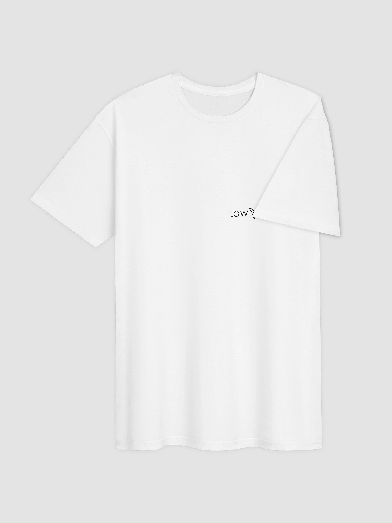 LOW CEILING WHITE T SHIRT [TEXT LOGO] product image (4)