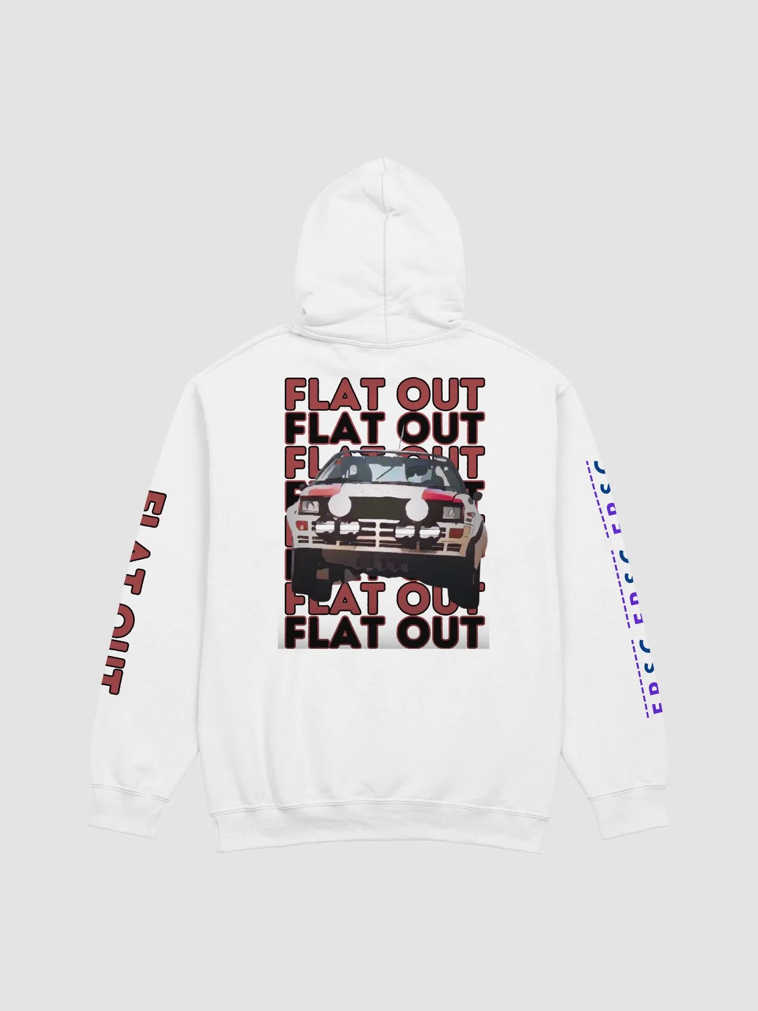 "Flat Out" Rally Hoodie product image (2)
