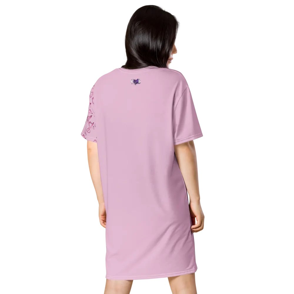 "Blossomz At Twilight" T-Shirt Dress product image (2)
