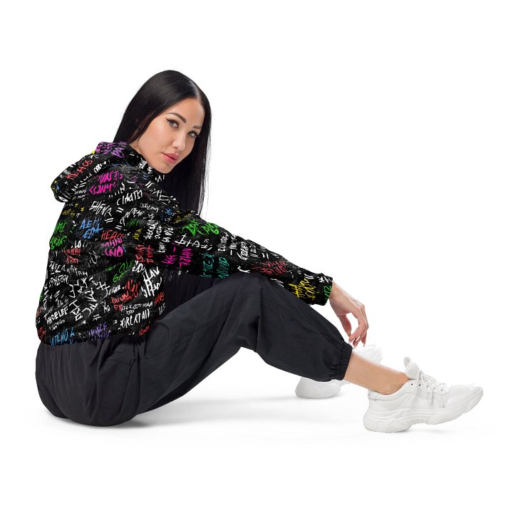 PSYCHO – Thought Loop – Women’s Windbreaker product image (2)