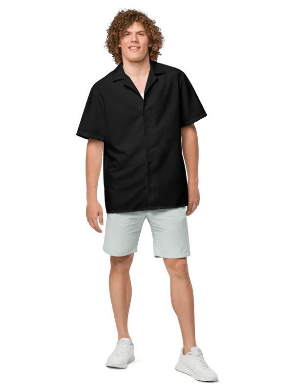 His House Aloha Shirt - Black product image (1)