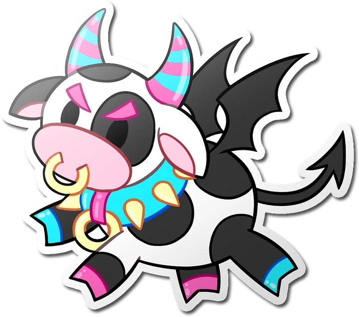 Beelzebeef Sticker product image (1)
