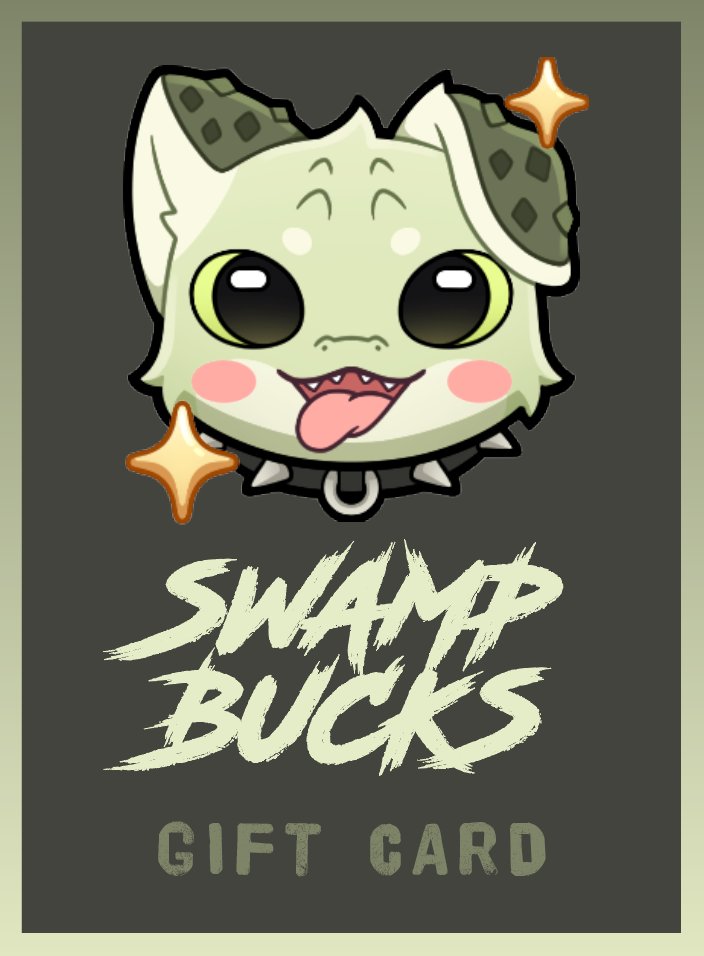 SWAMP BUCKS GIFT CARDS product image (1)