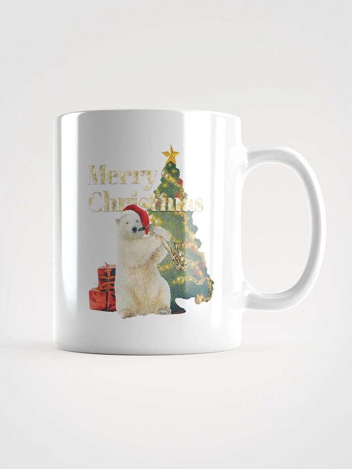 Merry Christmas with Saxophone Bear product image (1)