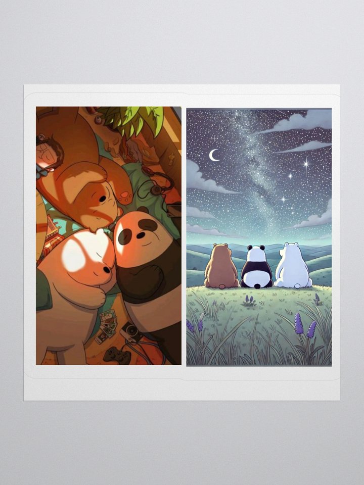 We Bare Bears Stickers – Cute & Collectible product image (1)