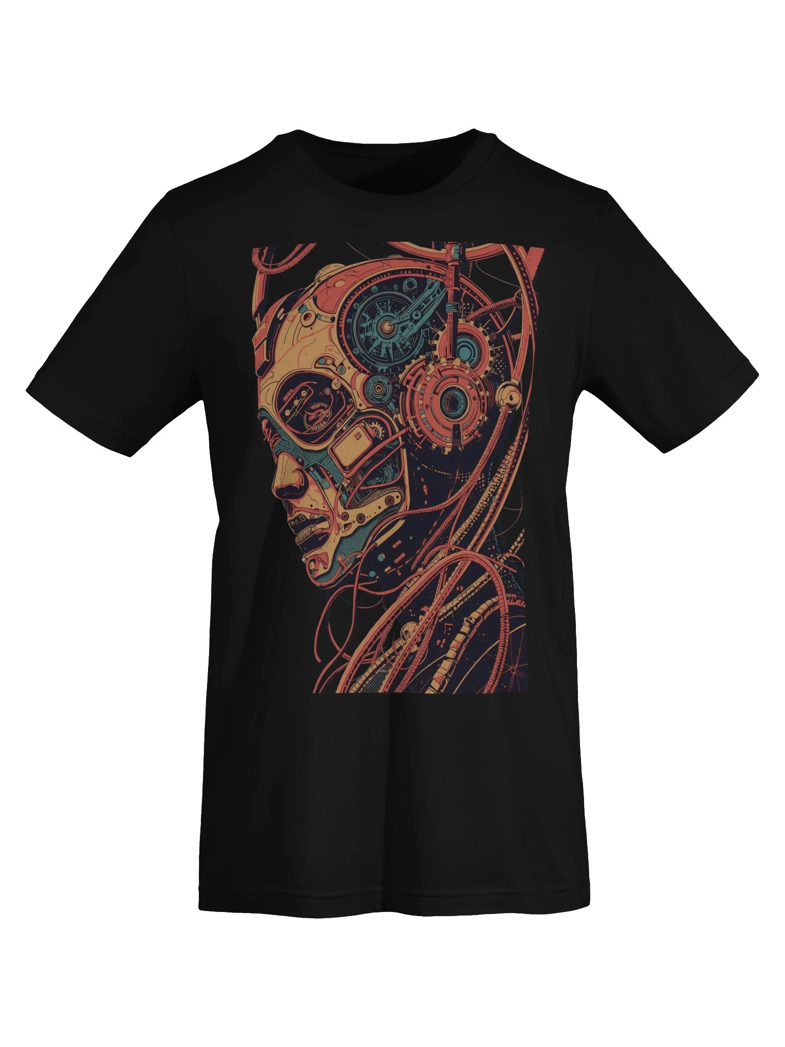 Cybernetic Profile Lightweight T-Shirt product image (4)