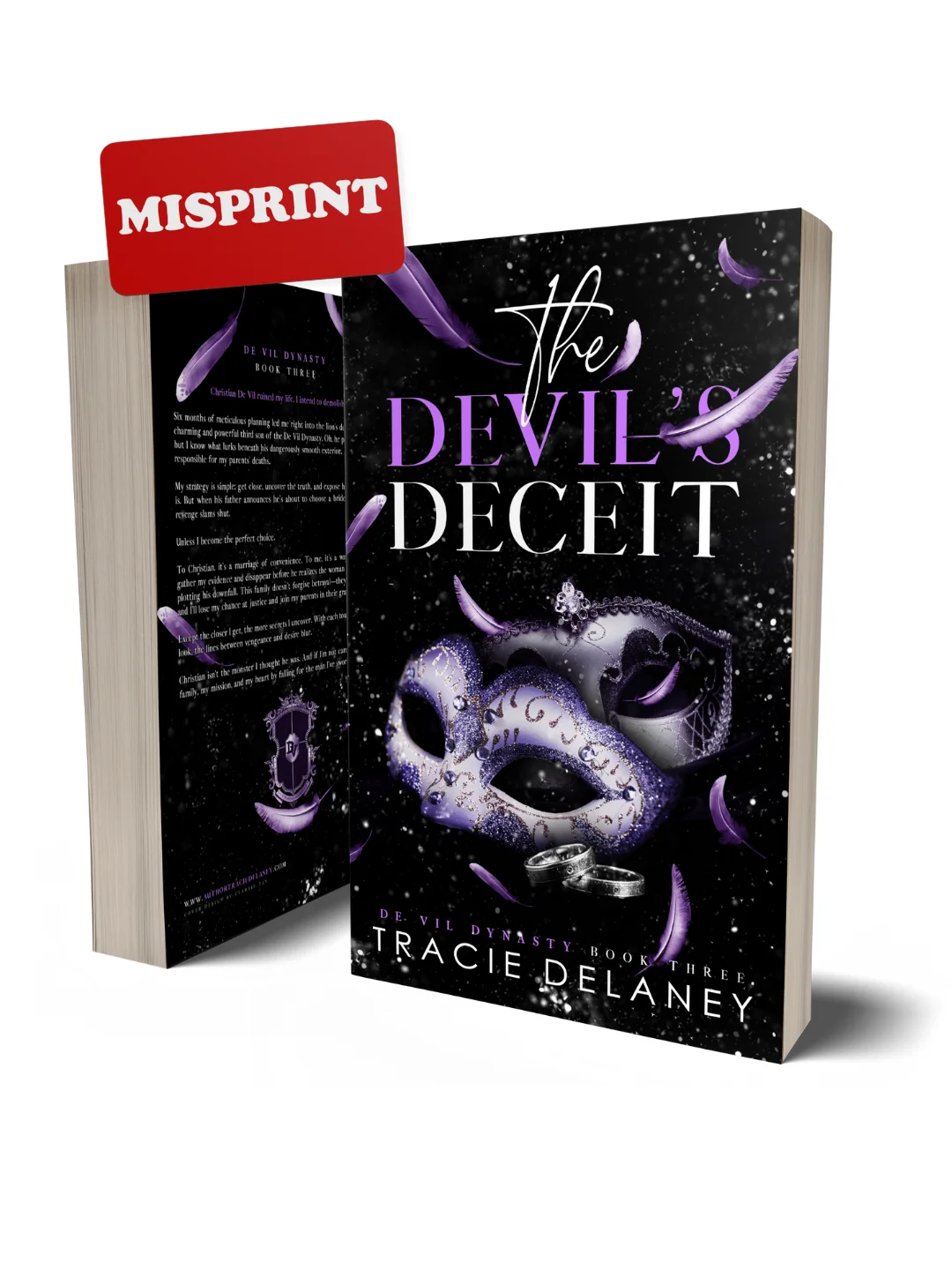 The Devil's Deceit - Discreet Paperback - MISPRINT product image (1)