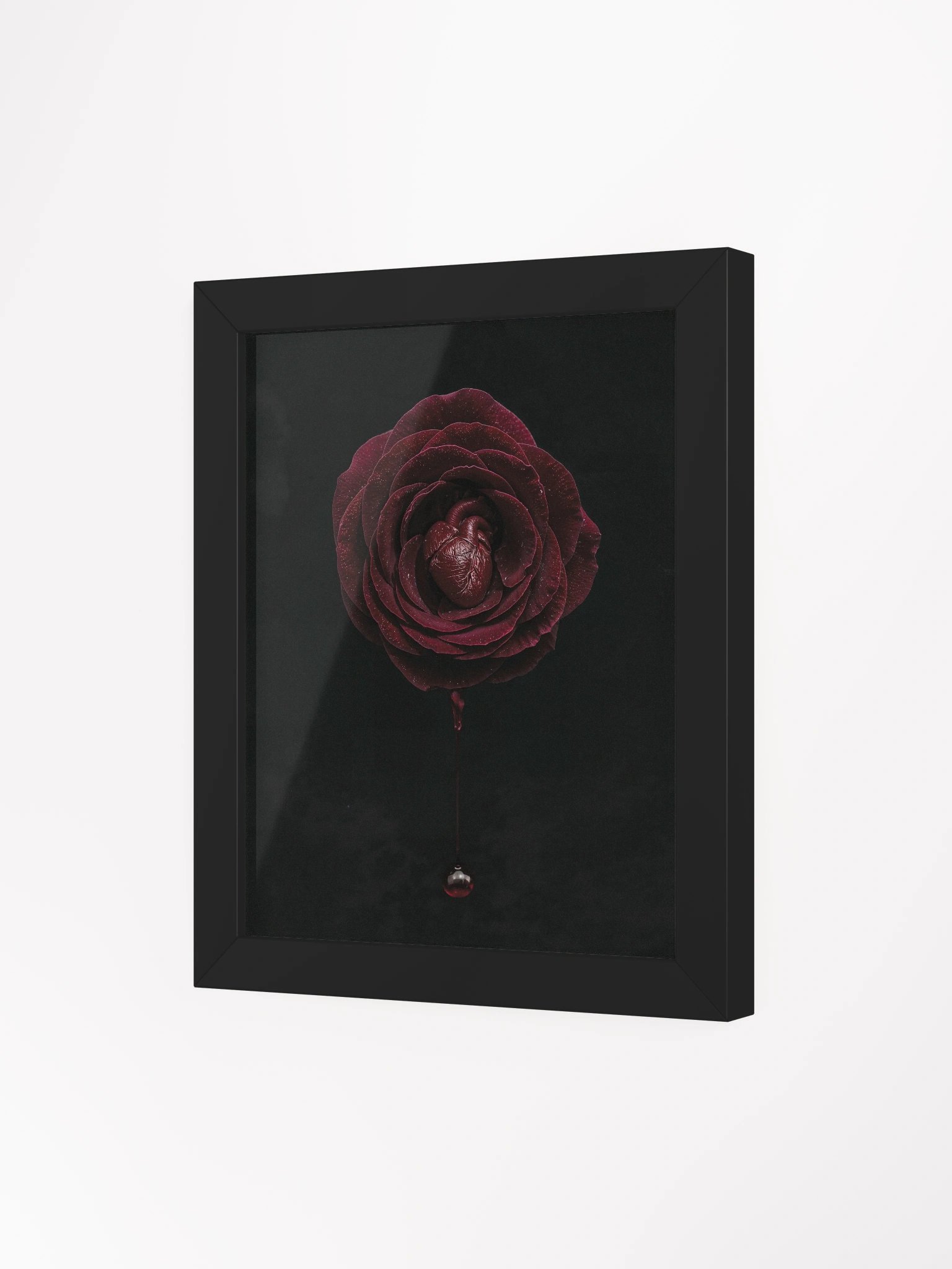 The Bleeding Bloom Framed Print product image (16)