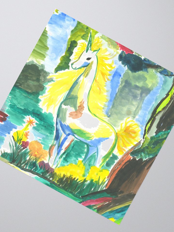 Unicorn In Paradise Sticker product image (6)