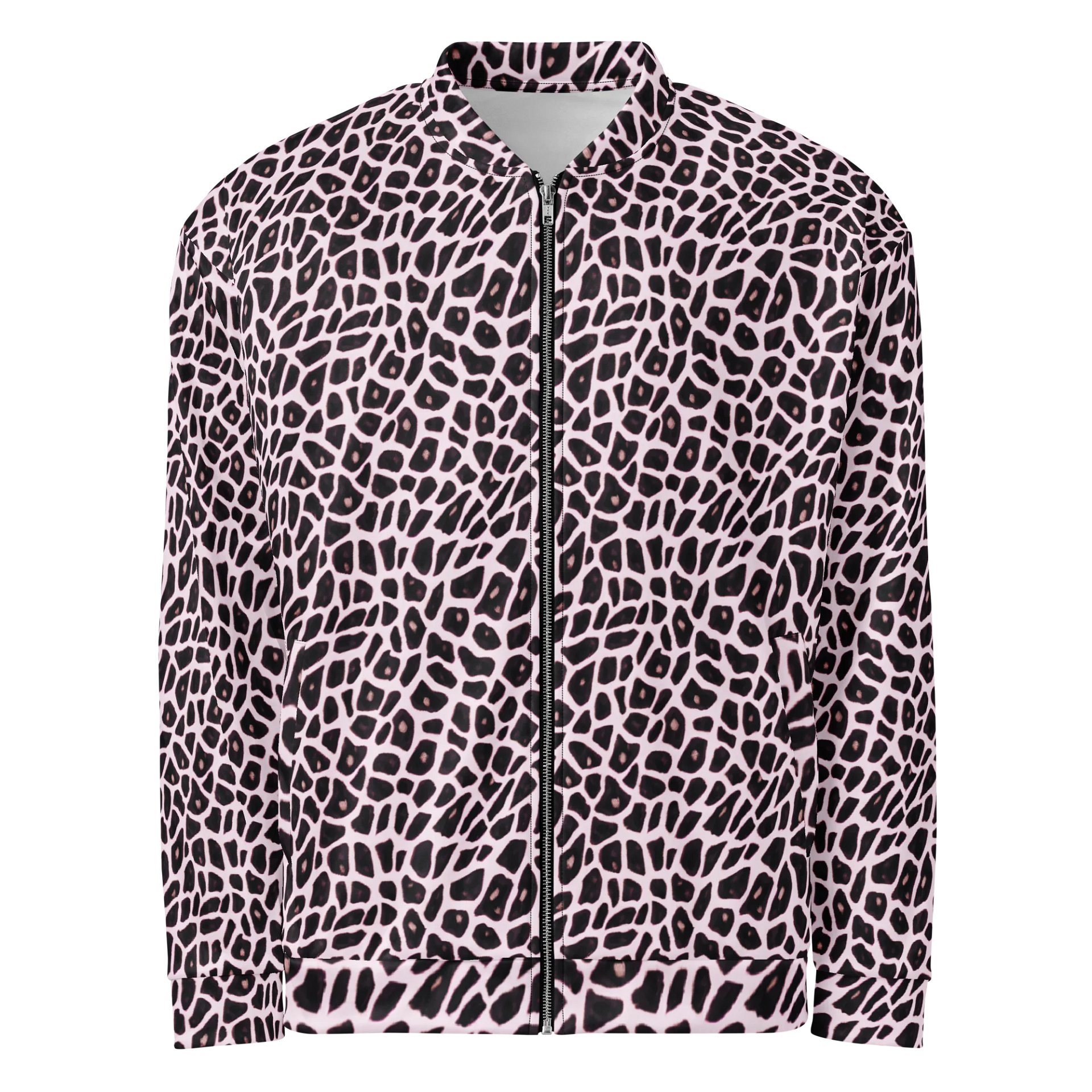Pink Geraffe Bomber Jacket product image (1)