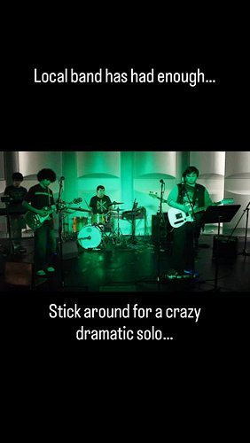 This local band has had enough I guess.

 Let us know in the poll if you like this song because we are thinking of releasing ...