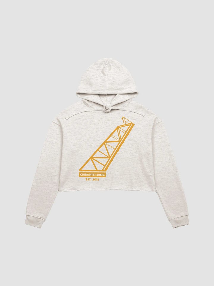 Chibante Music | Crook Point Bascule Bridge Crop Hoodie product image (12)