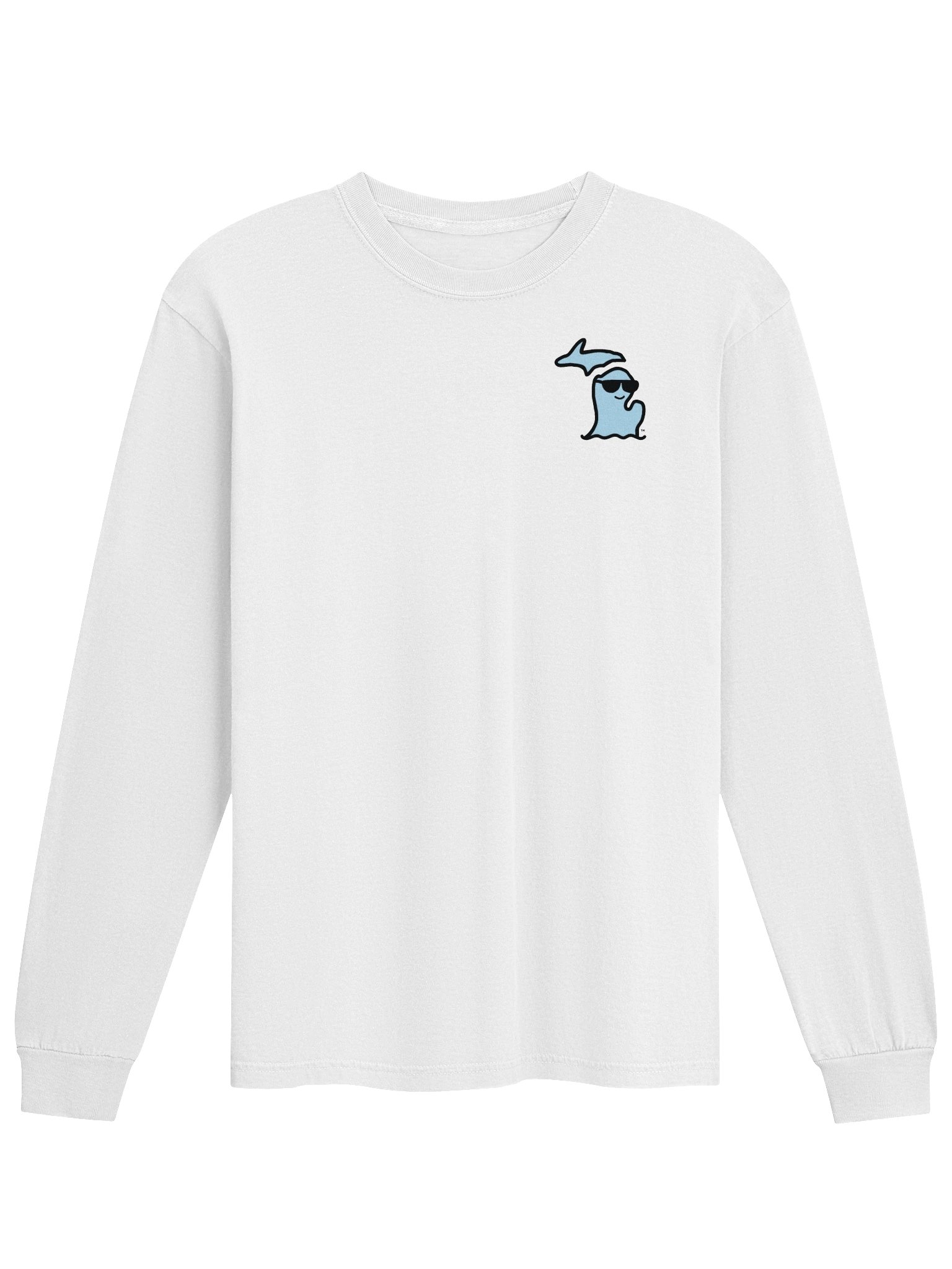 Michigan Waves™ Heavyweight Cotton Long Sleeve Tee product image (2)