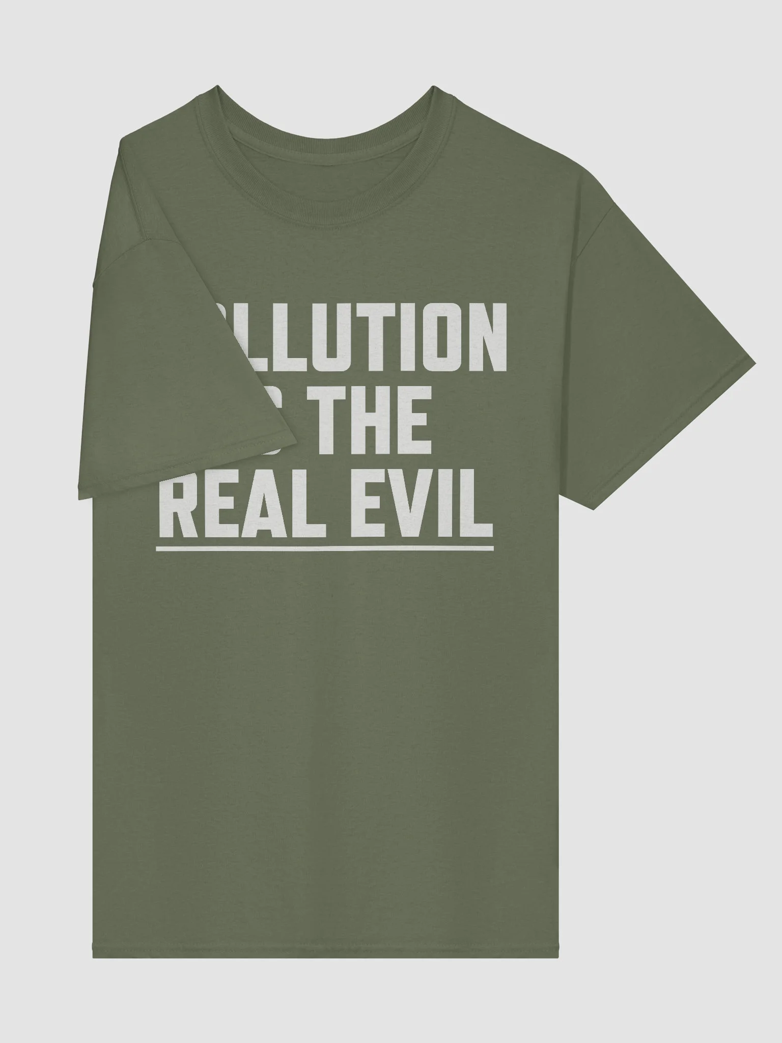 Pollution is the Real Evil - Shirt product image (4)