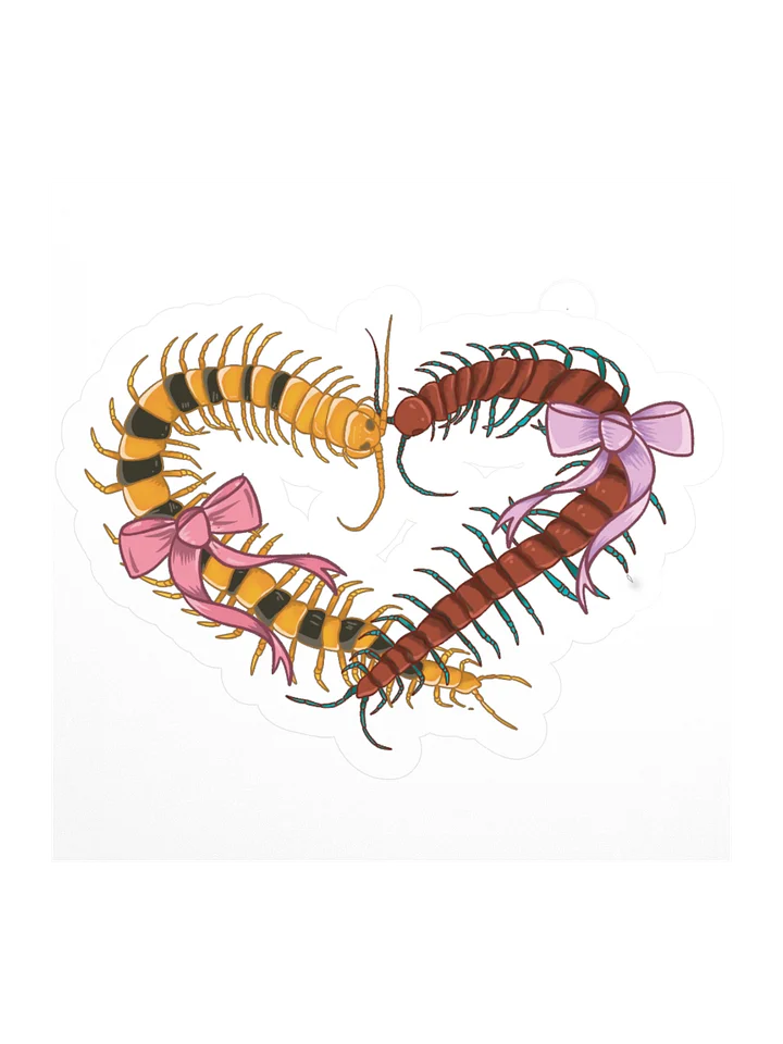 centipedes <3 sticker product image (3)