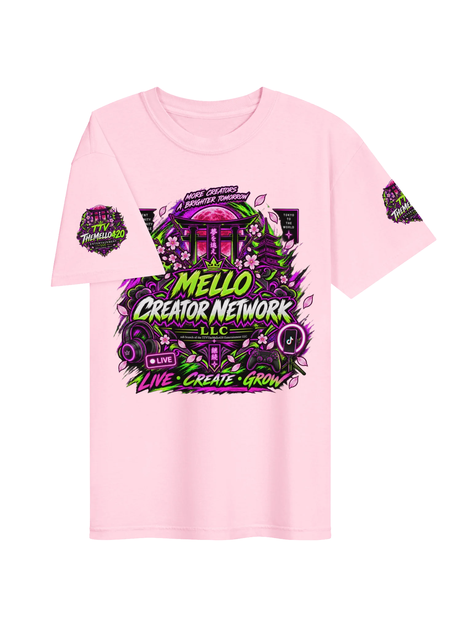 Mello Creator Network T-Shirt product image (7)