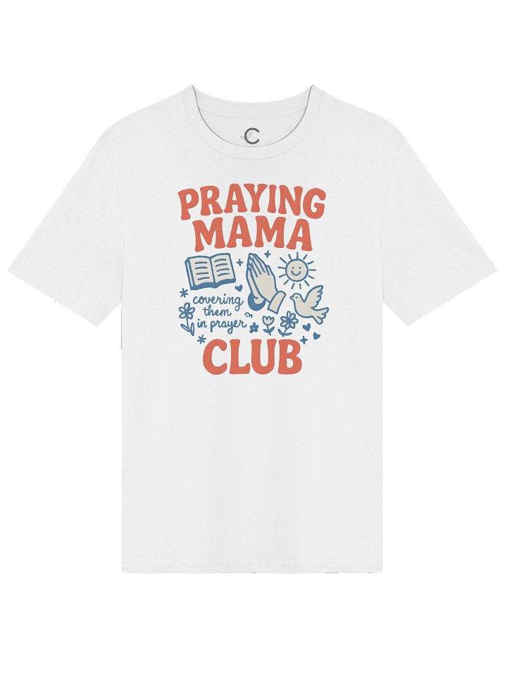 Praying Mama Club Organic T-Shirt product image (14)