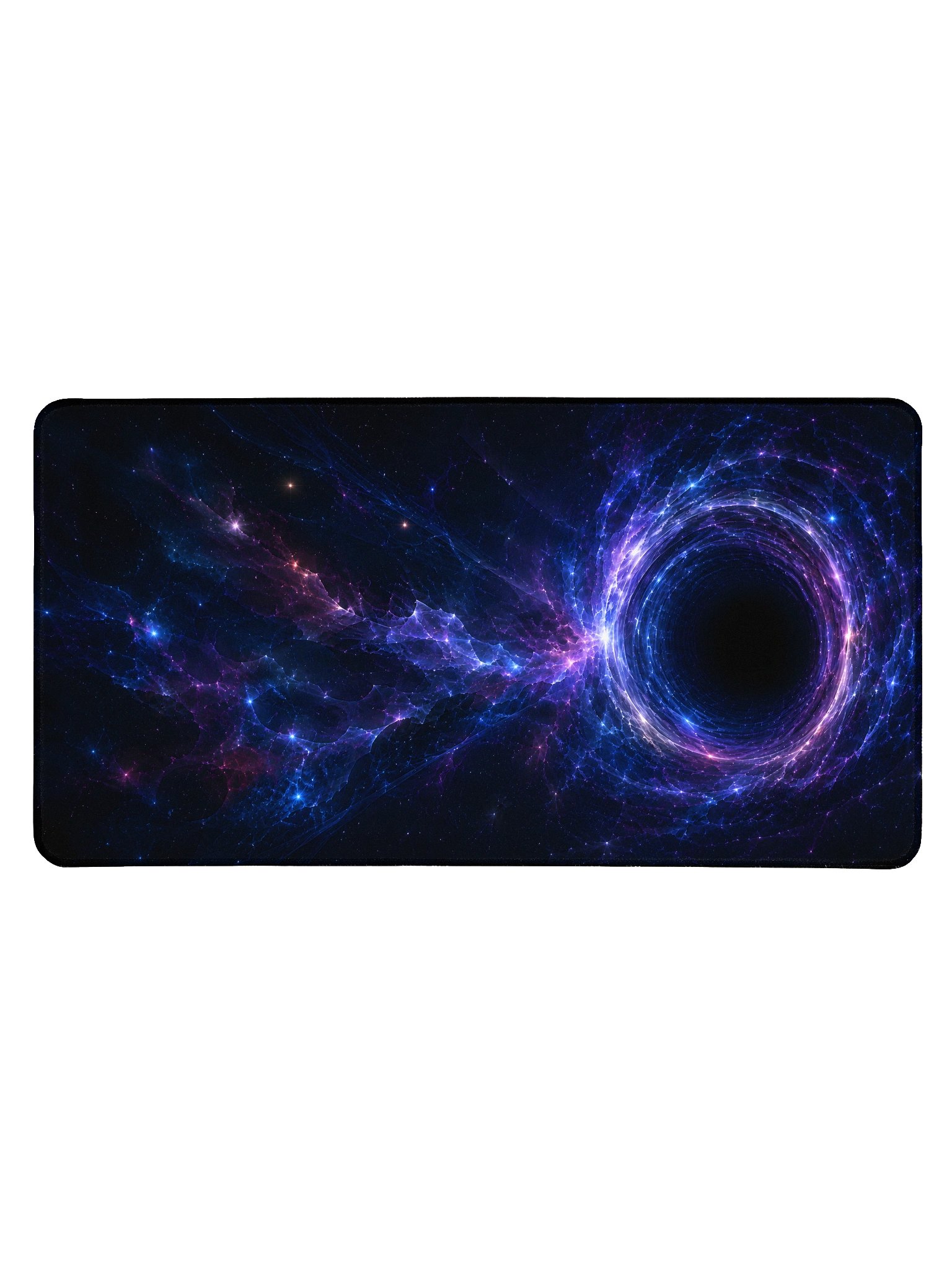 Wormhole 15.5" x 31.5" Desk Mat Mouse Pad - Frequency Tuning product image (1)