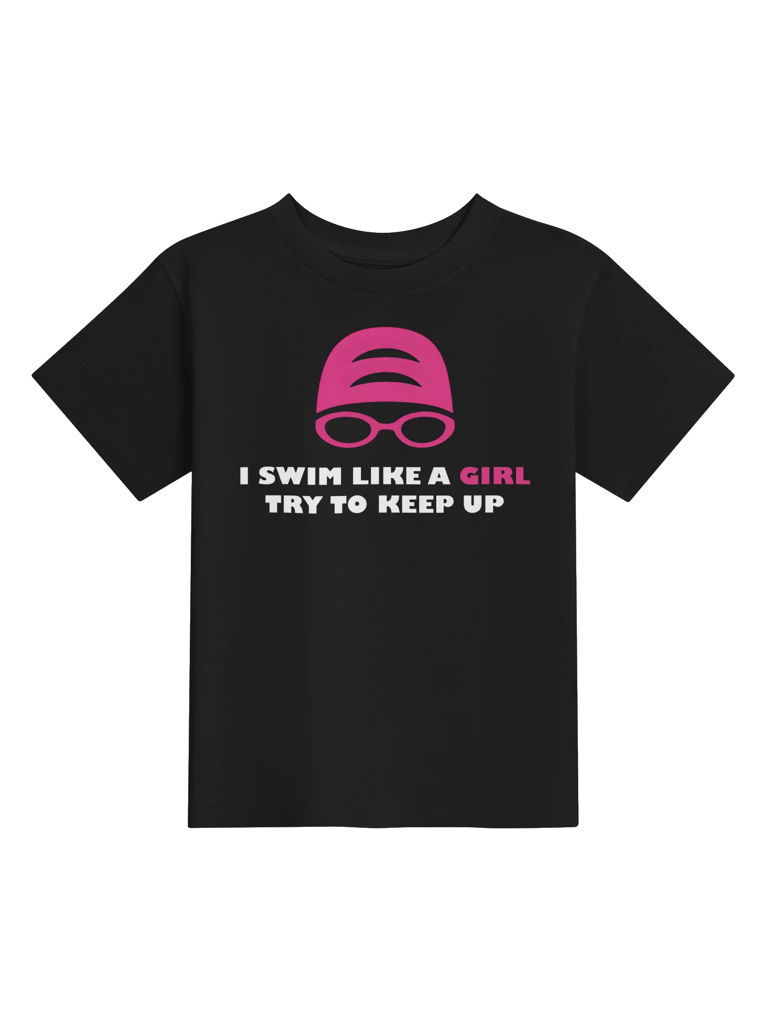 SWIM LIKE A GIRL TODDLER TEE product image (1)
