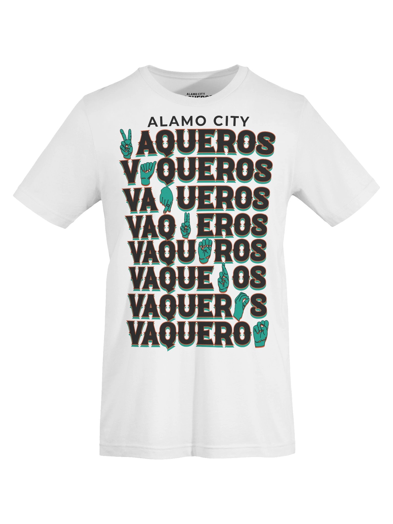 Alamo City Vaqueros White ASL Shirt product image (4)