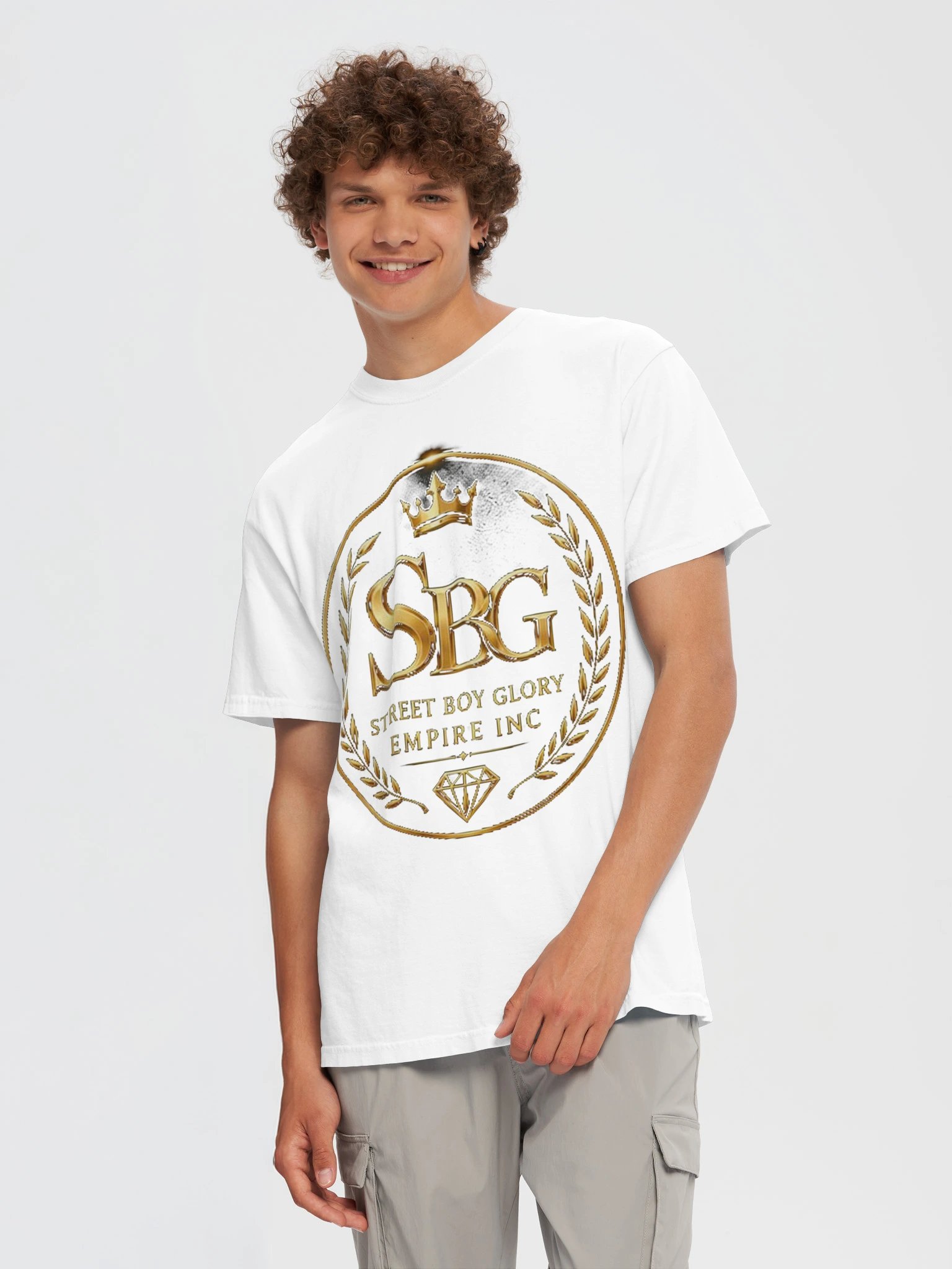 Street Boy Glory Empire Laurel Crest Tee | Comfort Colors Heavyweight product image (13)