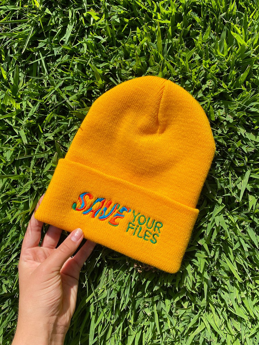SAVE YOUR FILES - BEANIE product image (2)