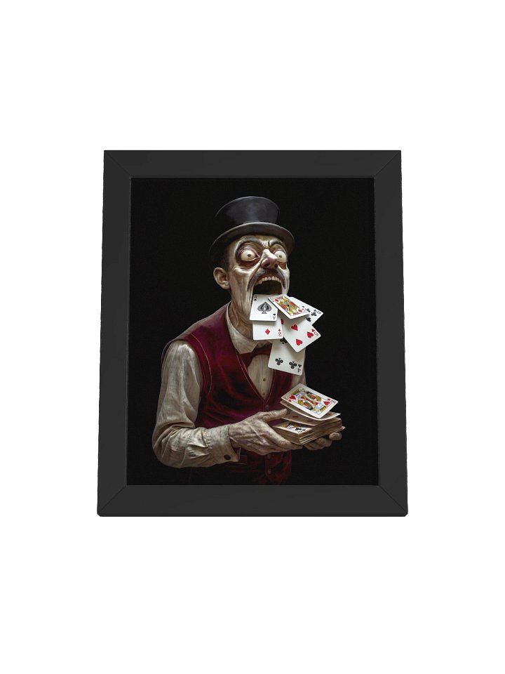 The Cursed Magician - Framed Matte Poster product image (1)