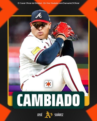 ADQUISICIÓN PARA LOS ATHLETICS 🔄🇻🇪

José Suárez fue cambiado desde los Seattle Mariners hacia los Athletics a cambio de efect...