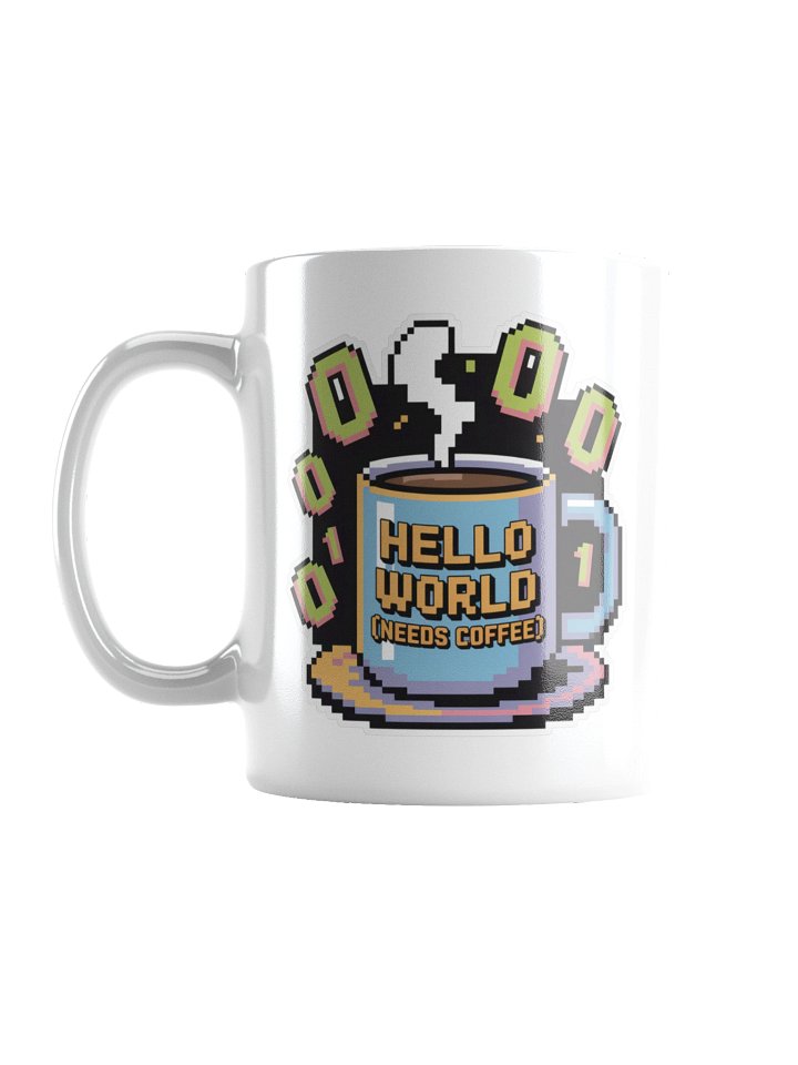 Hello World Needs Coffee Funny Programmer Mug product image (1)