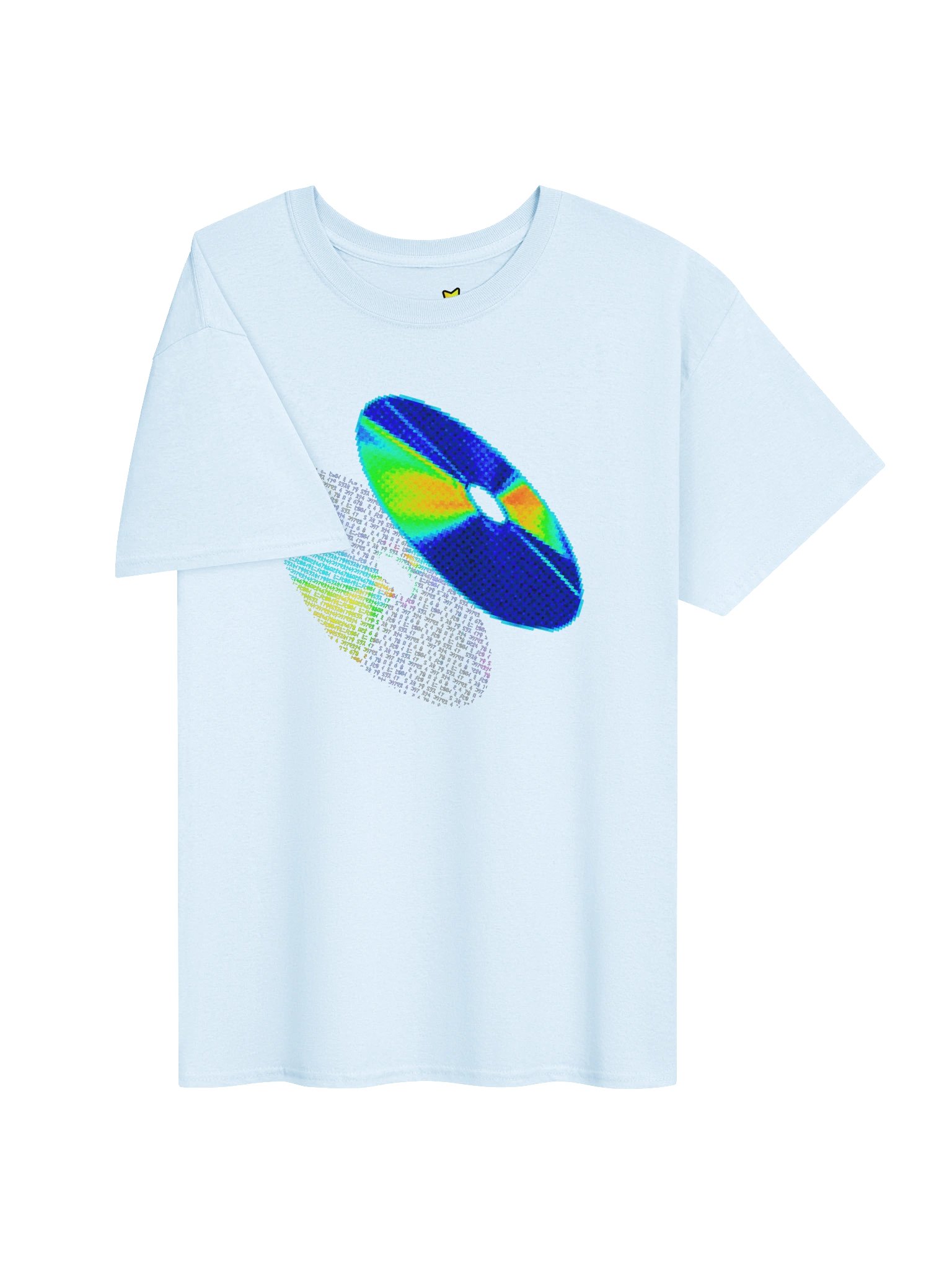 Retro Holographic CD (T-Shirt) product image (2)