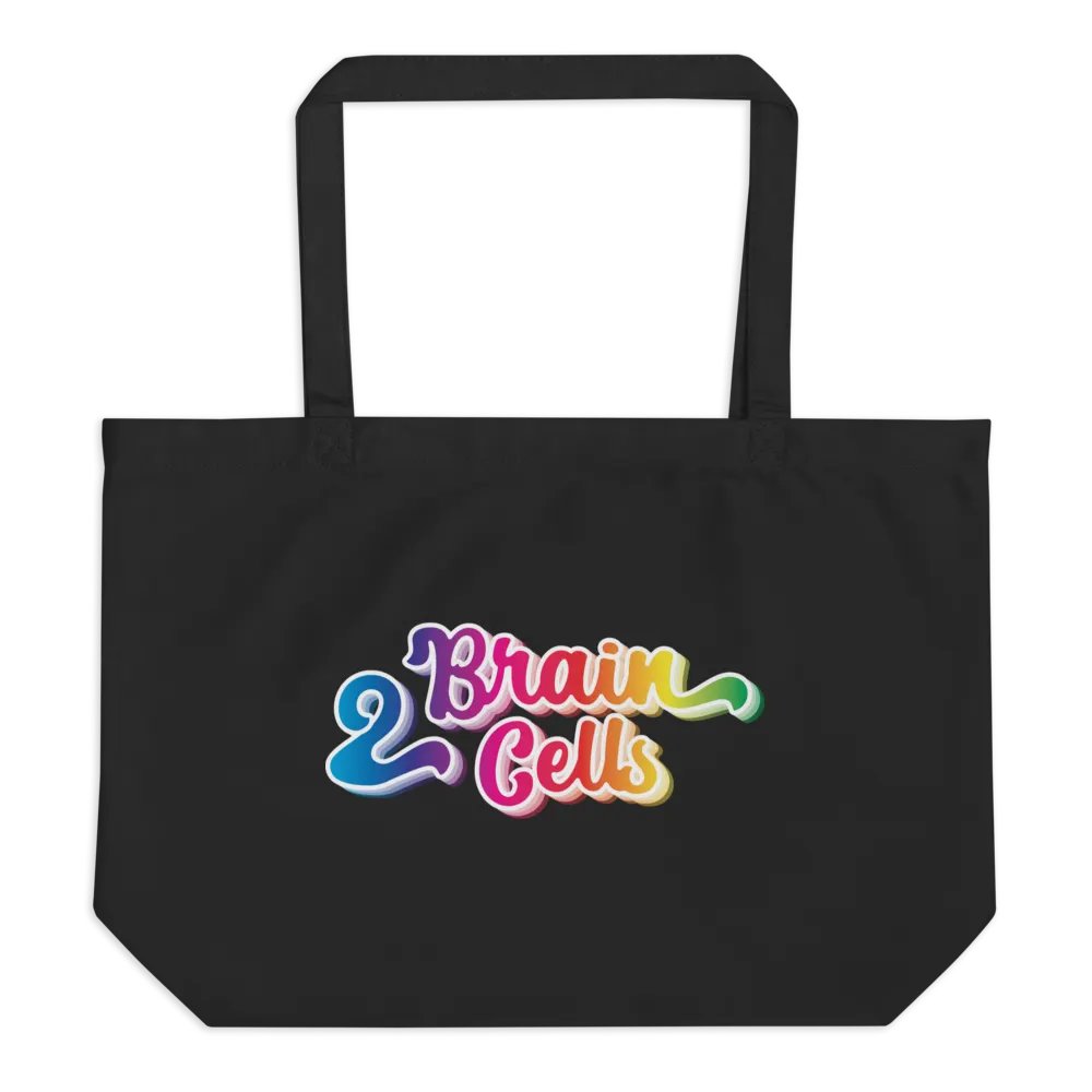 Vintage Rainbow 2 Brain Cells Tote Bag product image (1)