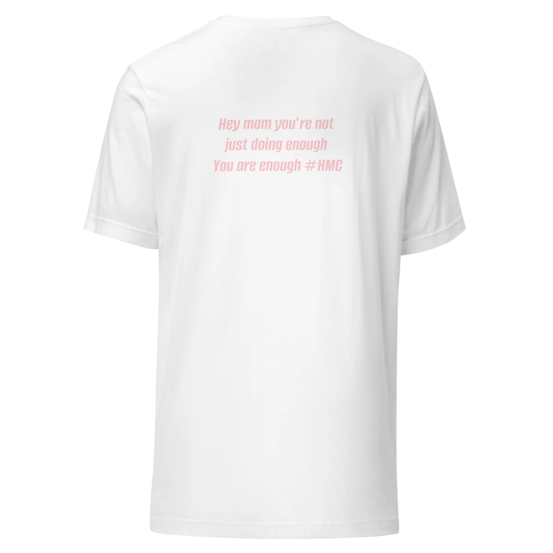 Hot Moms Club “You Are Enough” Script Tee – Soft Pink Edition product image (4)
