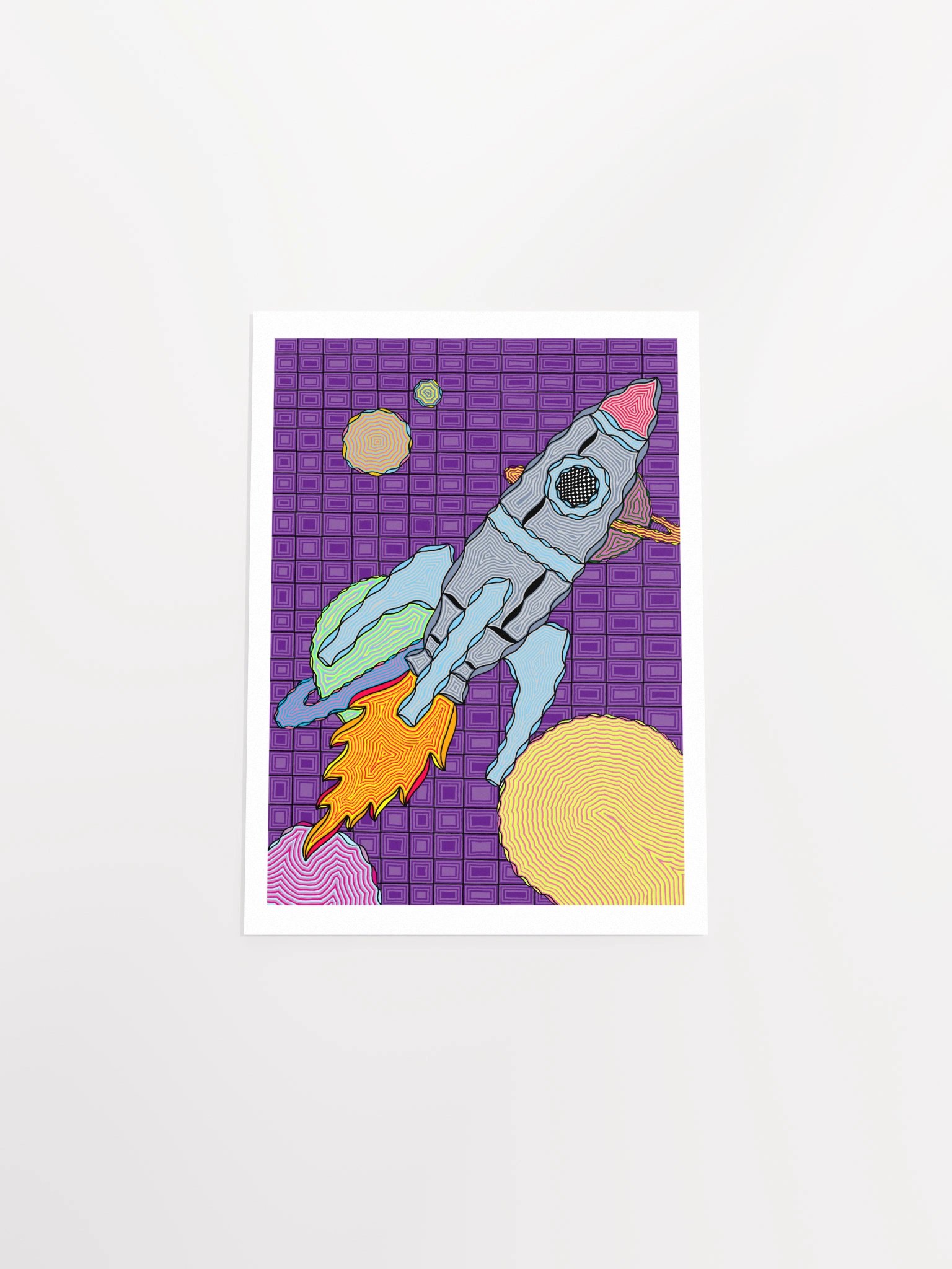 Enhanced Matte Paper Poster (Space v2) product image (4)