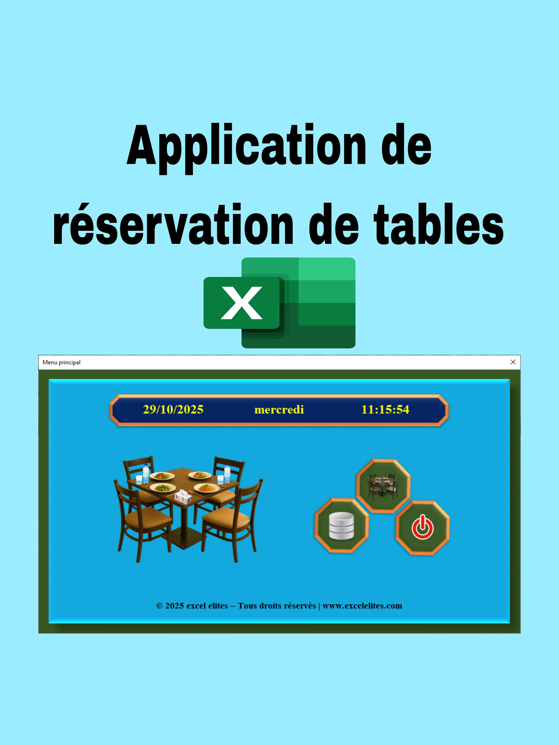 Application de Réservation de Tables product image (1)