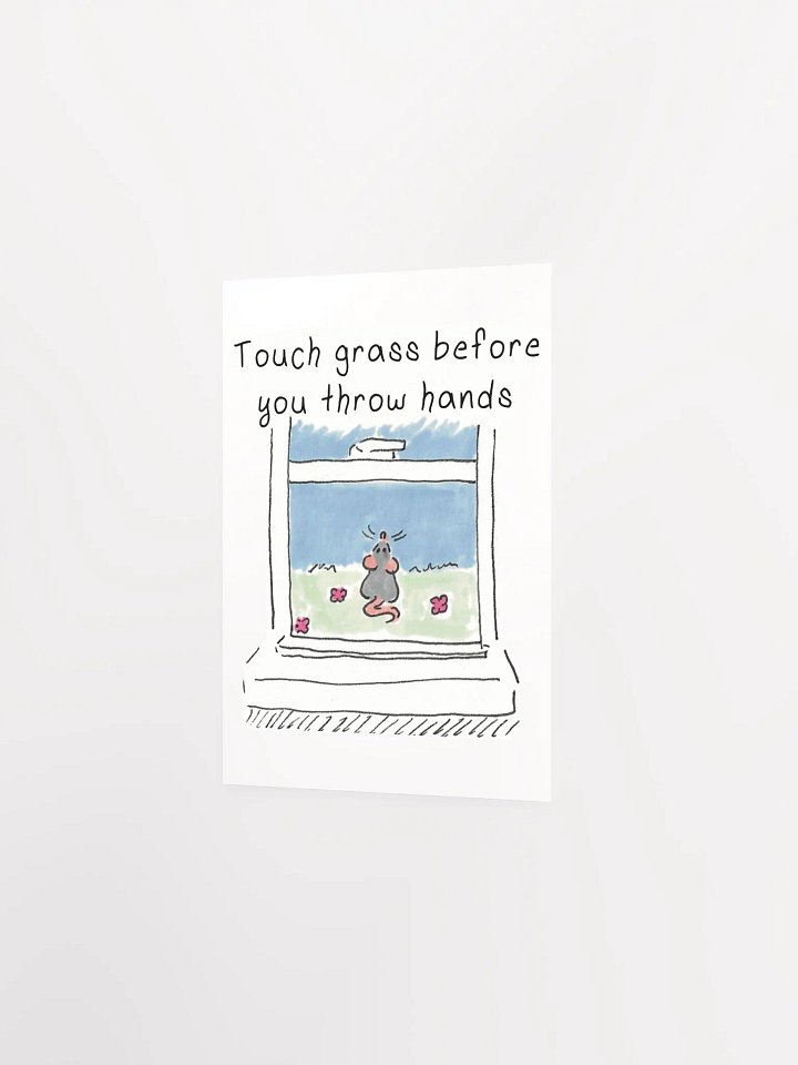 Touch Grass Print product image (9)