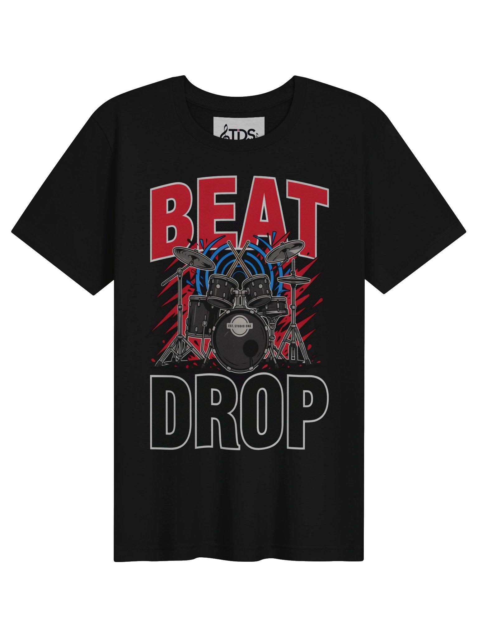 Beat Drop Drum Graphic Tee product image (4)