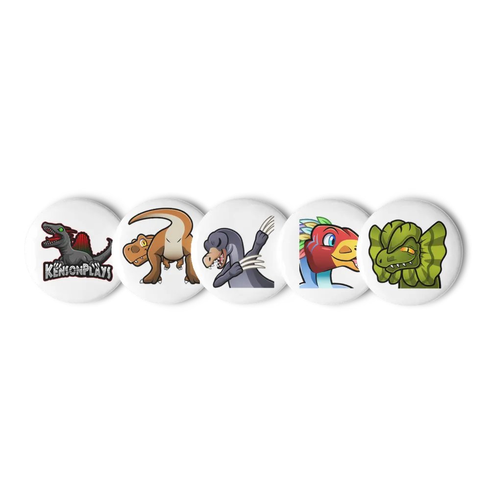 Dino-mite Dinosaur Pin Set #1 product image (5)
