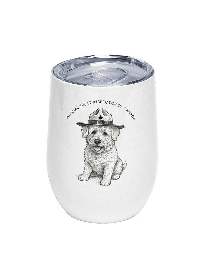 Official Treat Inspector of Canada Wine Tumbler (12 oz) product image (1)