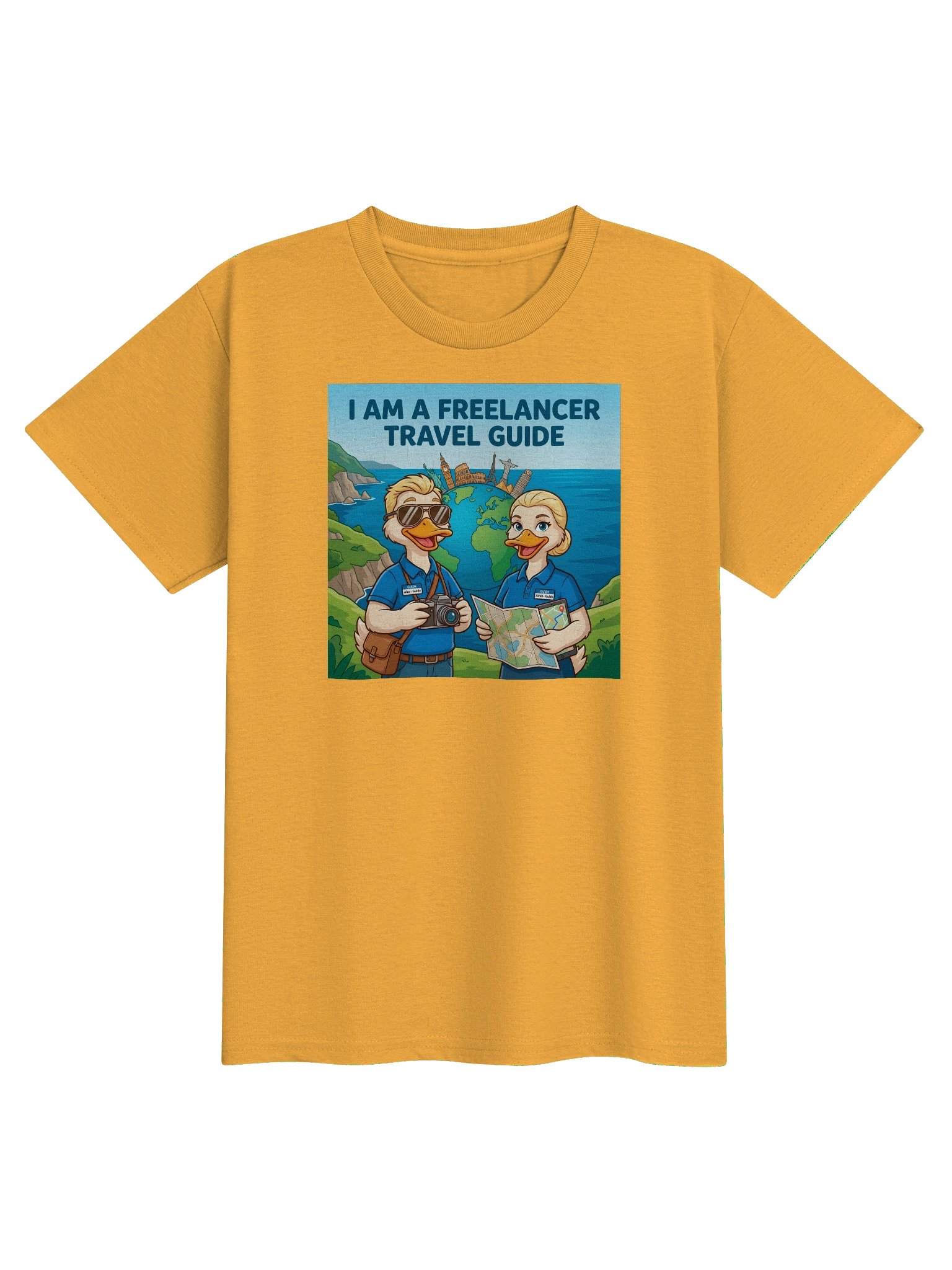 "I Am A Freelancer Travel Guide" Guide Duck "Youth" product image (5)
