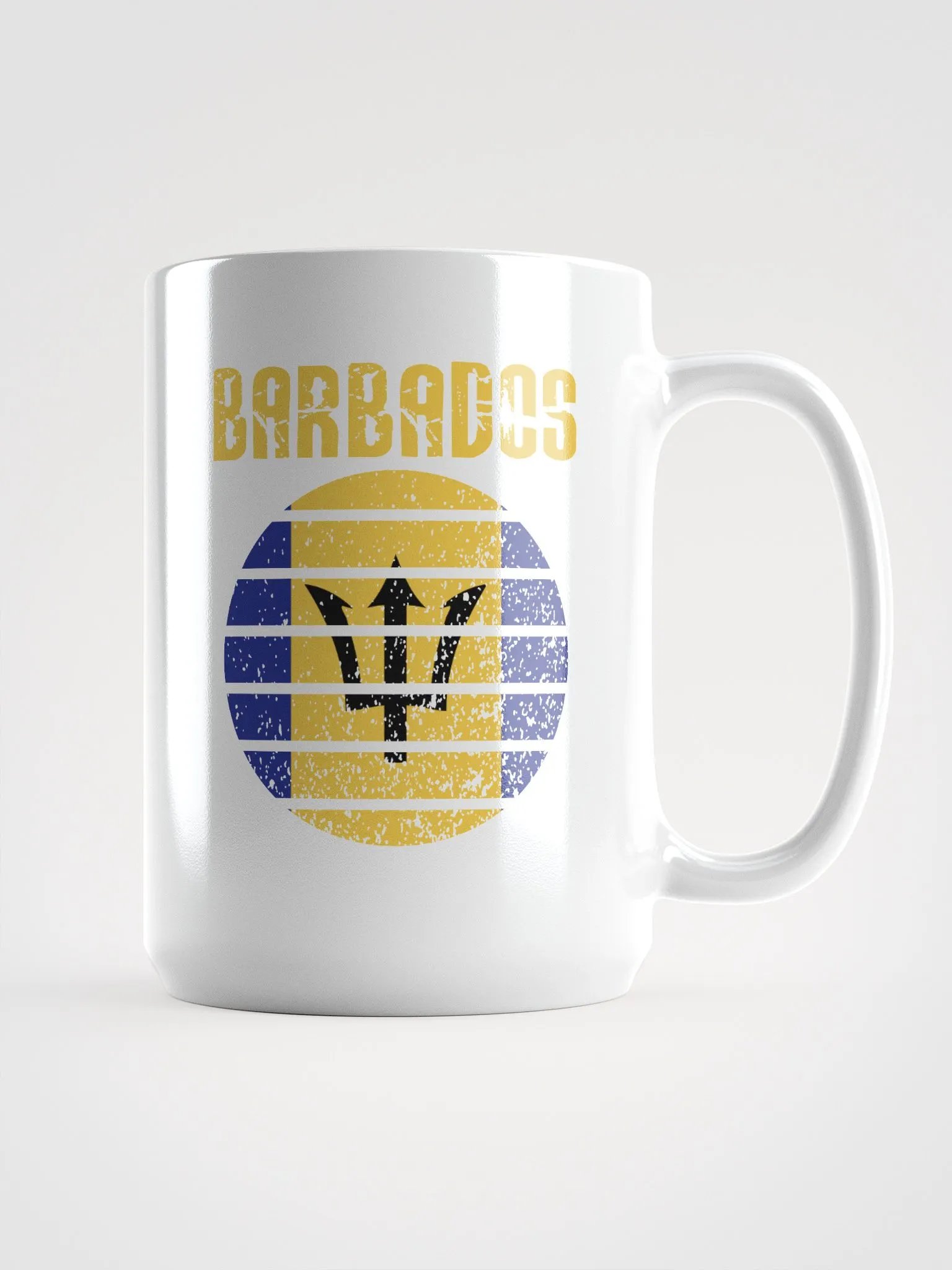 Barbados Trident Mug by CultuRep product image (1)
