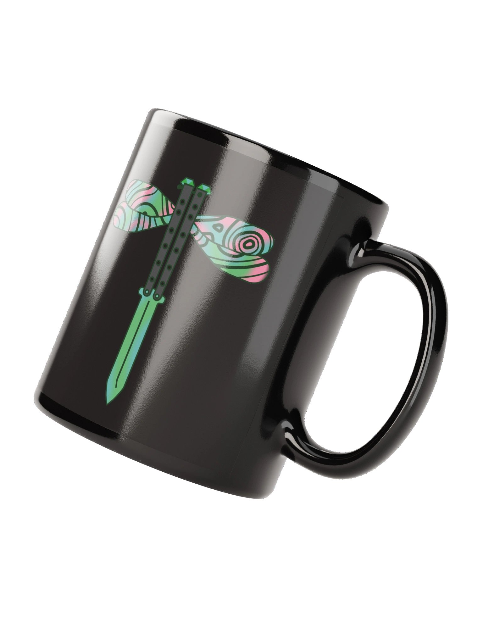 Dragonfly Knife Lefty Mug product image (2)